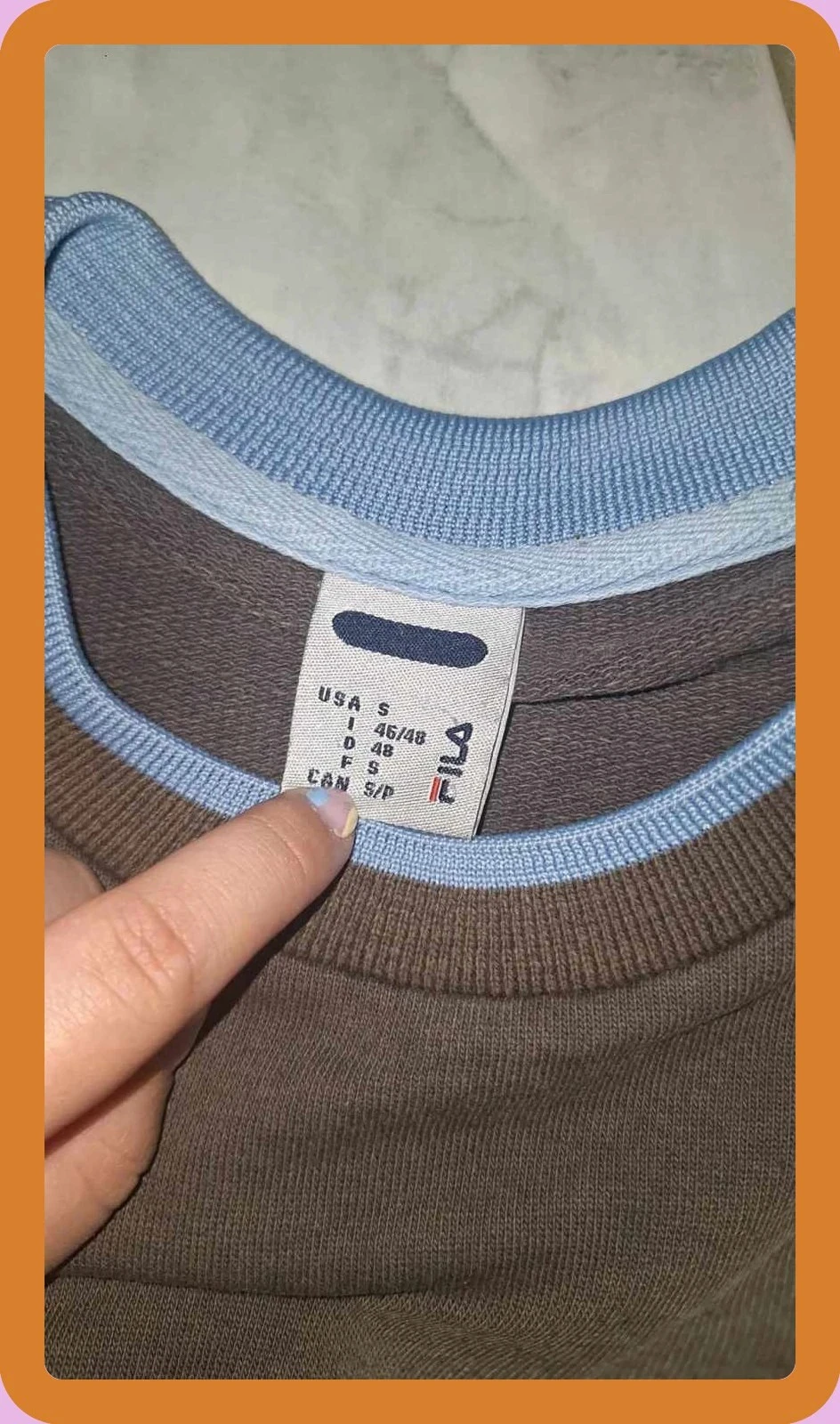 Sudadera fila – photo 3